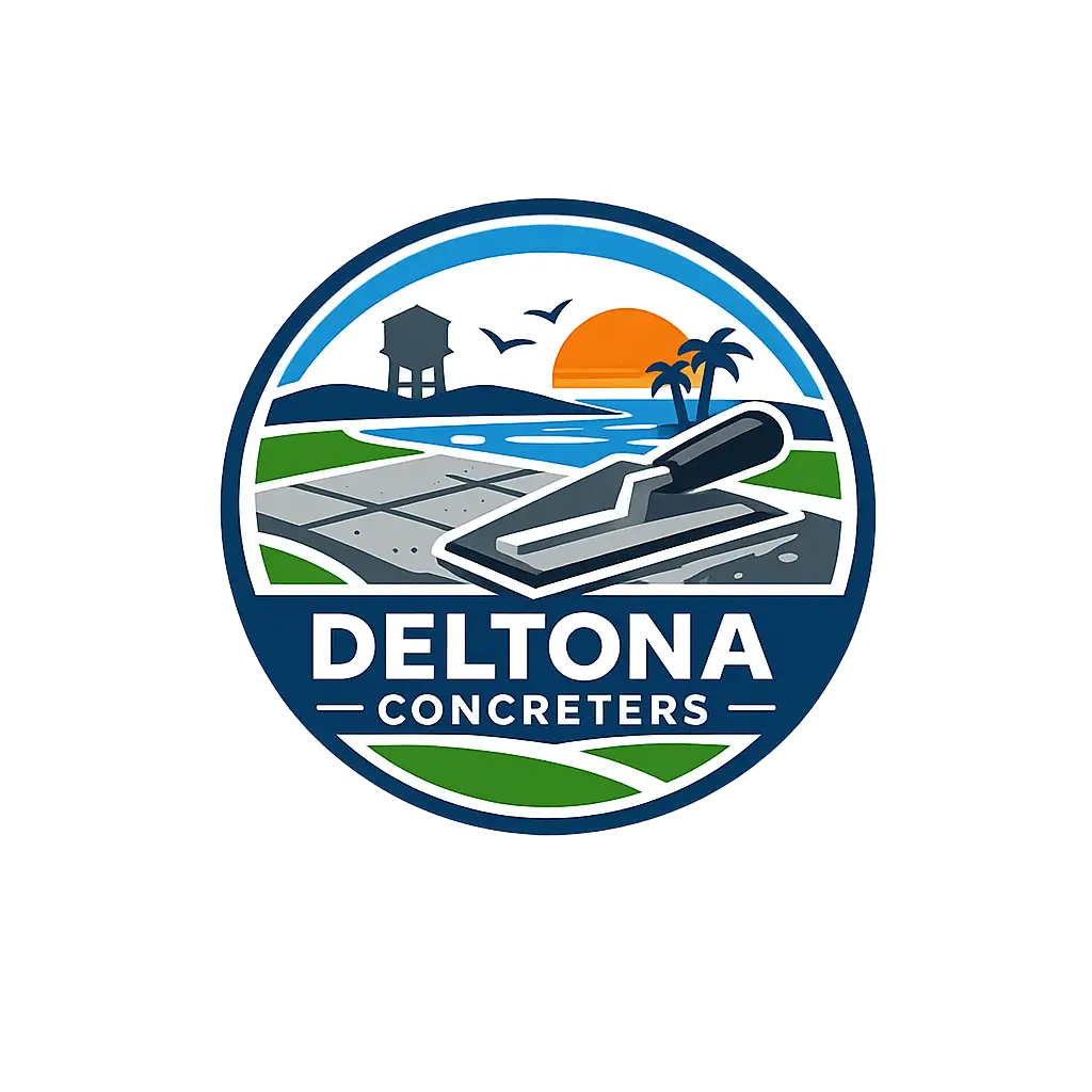 Deltona Concreters logo for concrete services in Deltona, FL company branding
